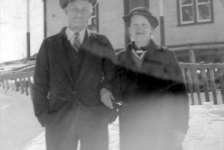476: Thomas Norman and his wife Jane Traverse. (circa early 1940s) [courtesy of Della (Norman) O'Leary]  - Thomas son of Michael Norman &amp;amp; Mary Anne Mulrooney